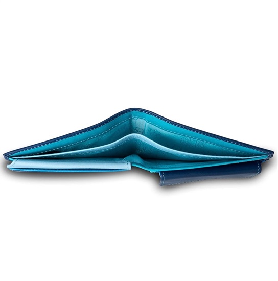 BILLETERA HOMBRE MULTICOLOR AZUL