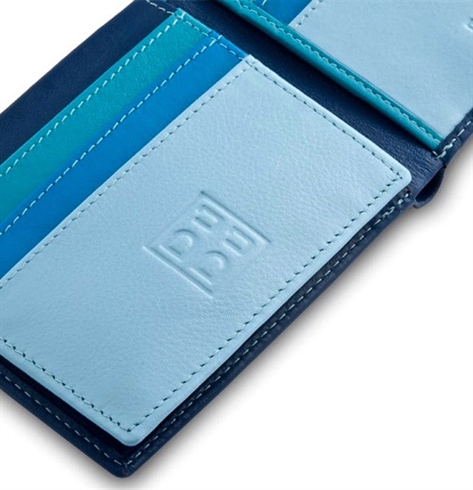 BILLETERA HOMBRE MULTICOLOR AZUL