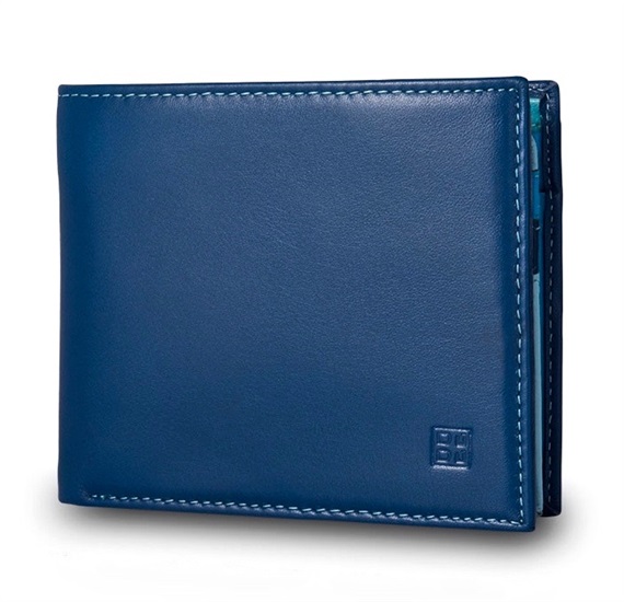 BILLETERA HOMBRE MULTICOLOR AZUL