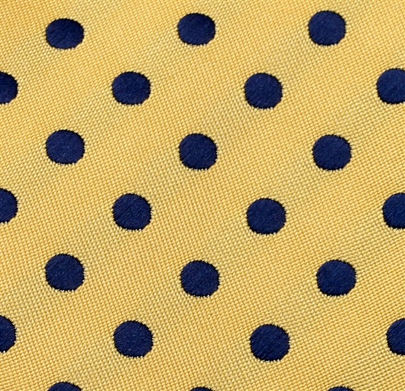 Corbata Amarilla Lunares Siena 62