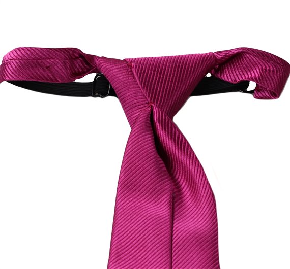 Magenta Boy's Tie Silk