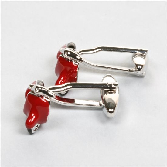 Gemelos Vespa Roja Lateral