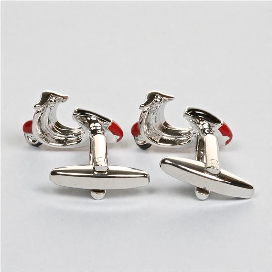 Gemelos Vespa Roja revés