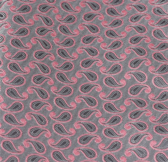 Pajarita y Pañuelo con Paisley Tejido