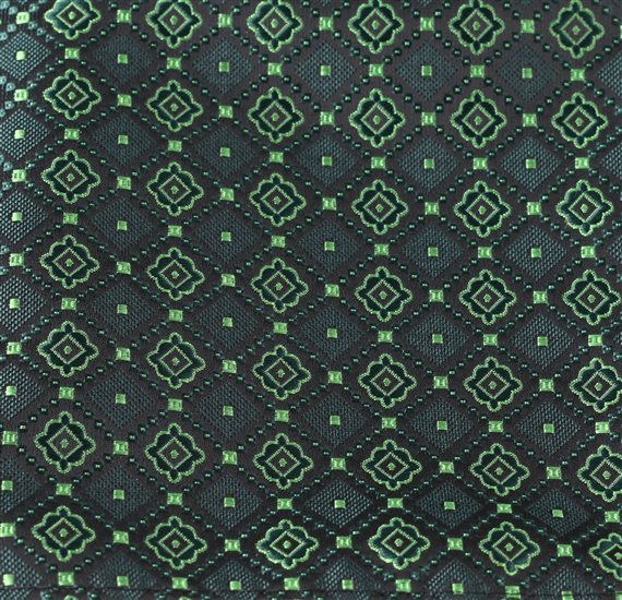 Pañuelo Bolsillo Verde Damasco