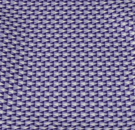 Purple and mallow pocket square with geometrical design