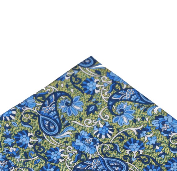 Turín 35 Silk Pocket Square