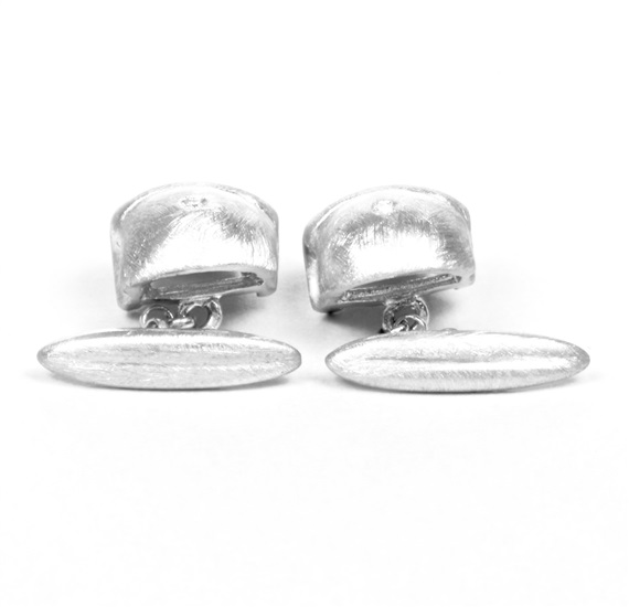 Reverso gemelos plata calaveras