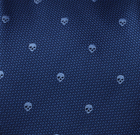 Tejido Corbata Calaveras Botti 190