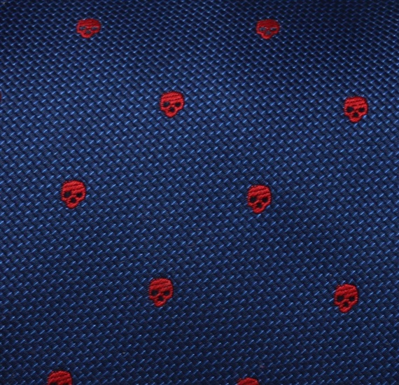 Tejido Corbata Calaveras Botti 192