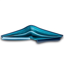BILLETERA HOMBRE MULTICOLOR AZUL