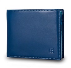 BILLETERA HOMBRE MULTICOLOR AZUL