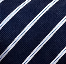 Corbata Azul Rayas