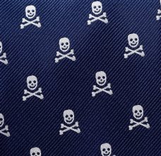 Botti 192 - Skull Tie Fabric