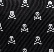 Corbata Calaveras Botti 233 Tejido