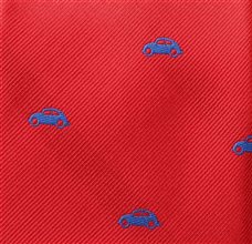 Corbata Comunión Coches Tejido