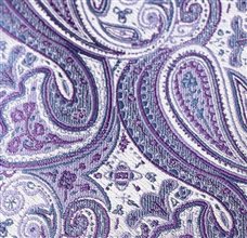 Corbata de Niño Paisley Morada