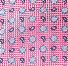 Corbata de Niño Rosa Flores