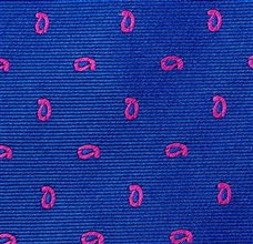 Corbata Estrecha Azulona Paisley