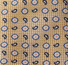 Corbata Niño Amarilla Flores