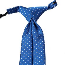 Corbata Niño Azulona Lunares
