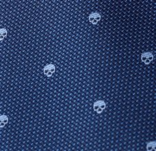 Detalle tejido corbata de niños Tintín 170