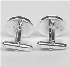 Gemelos Nácar Plata Reverso