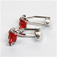 Gemelos Vespa Roja Lateral