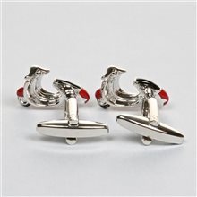Gemelos Vespa Roja revés