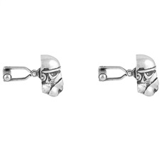 Star Wars Trooper cufflinks side