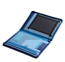 Maletin Ipad Azul Abierto