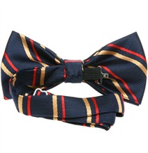 Stripes Bow Tie