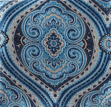 Pañuelo Bolsillo Damasco Azul