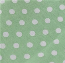 Pañuelo Verde Manzana Lunares Estilo Andaluz