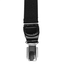 Pinza trasera tirante elástico negro - Pisa 30