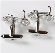Bikes Cufflinks Reverse