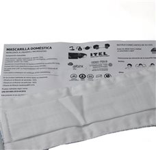 Tejido Antibacteriano Mascarilla Reutilizable
