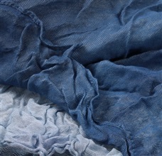 Tejido fular jean azul
