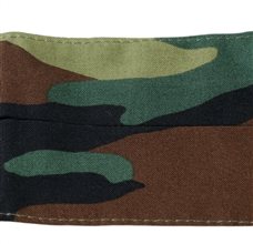 Tejido Mascarilla Reutilizable Estilo Militar