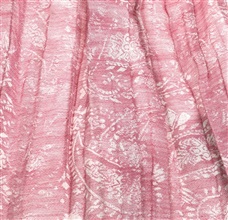 Tela fular magenta con cachemir