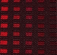 TELA TIRANTE ELASTICO RAYAS ROJAS