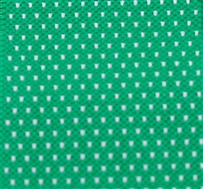 TELA TIRANTE ELASTICO VERDE CON MOTAS BLANCAS