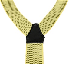 Tirante amarillo con motas negras Cruce