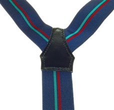 Tirante elástico azul marino con rayas Cruce - Pisa 107