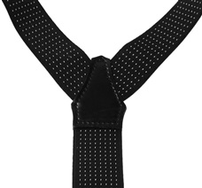 Tirante negro con motas XXL Cruce