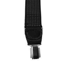 Tirante negro con motas XXL Pinza trasera