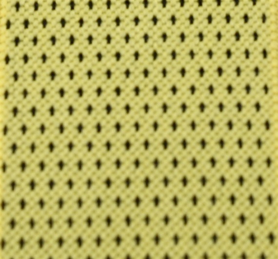 Tirante amarillo con motas negras Tejido