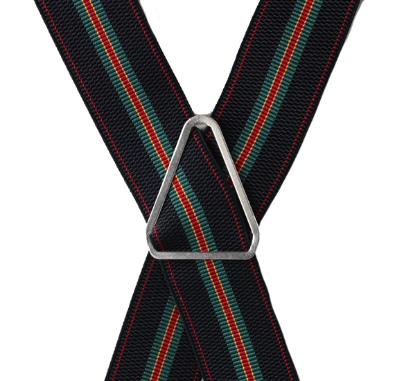 Blue Stripes Elastic Braces