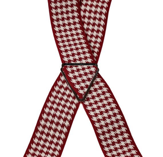 Burgundy "Crow's Feet" Elastic Braces