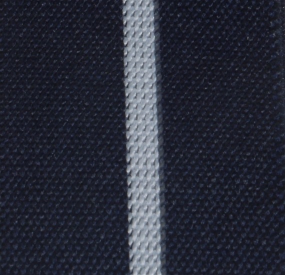 Tirante elástico azul marino raya gris Tejido - Pisa 55